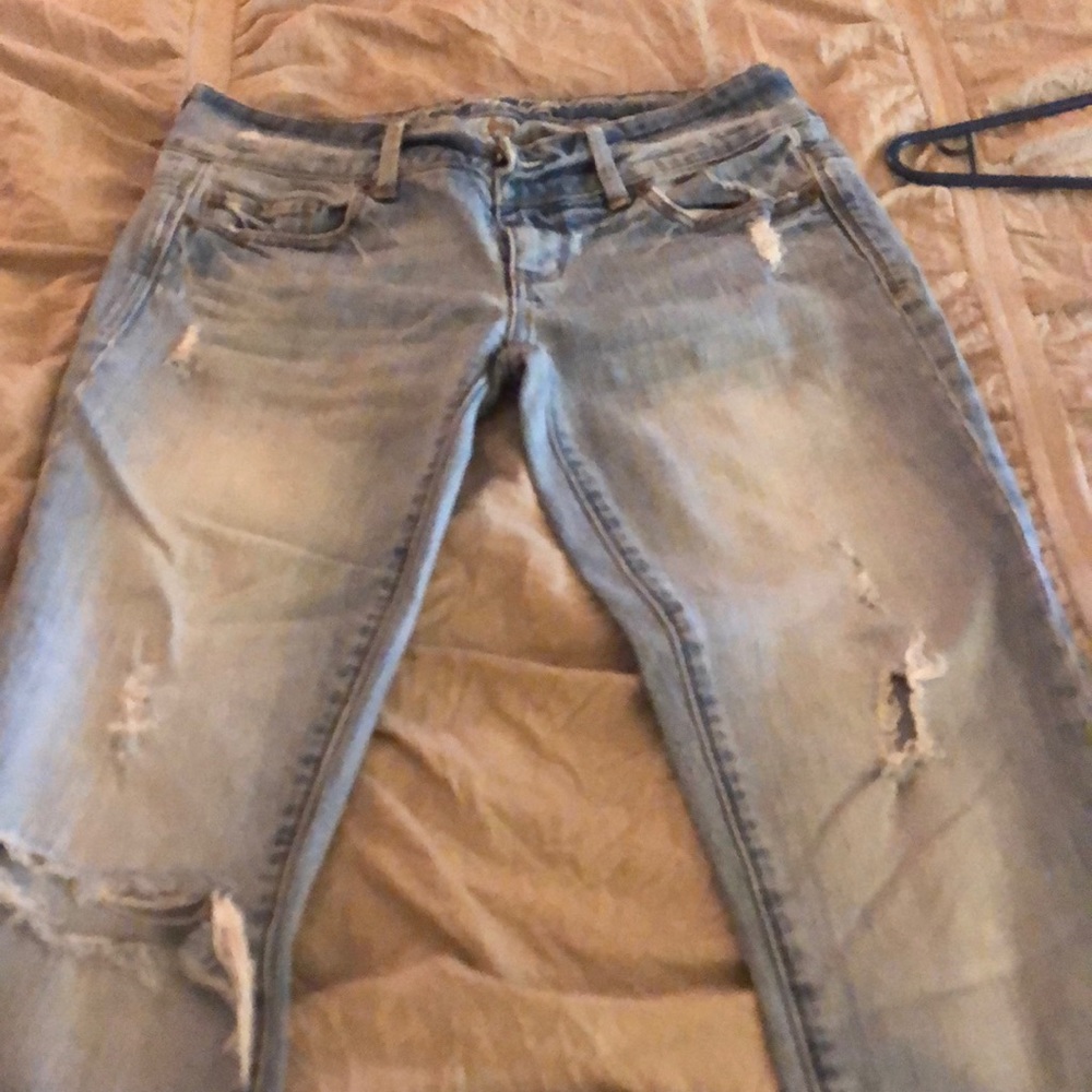 American Eagle cropped jeans size 4